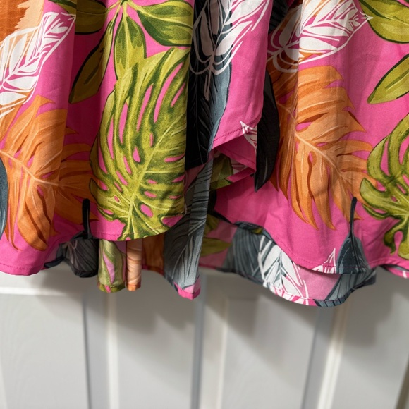 SHEIN Strapless Sundress, S, Fuchsia Top with Multicolored Full Skirt NEOT - Picture 5 of 16